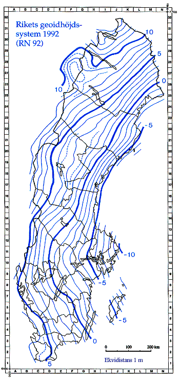 RN 92 geoidhjder