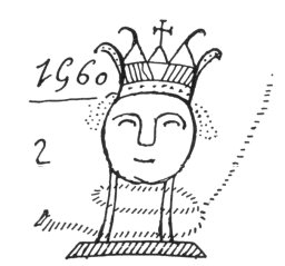 FIG. 31--The lord of the katun. (Chumayel MS.).