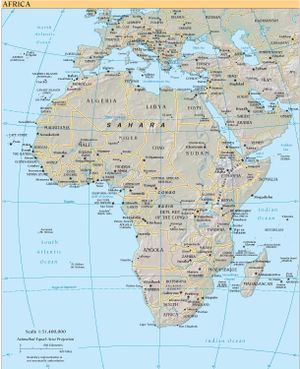 Political Map of Africa
