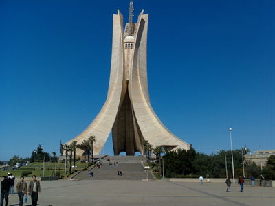 the Monument of the Martyrs(Maquam E’chahid).