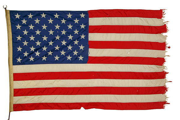 USS Liberty's battle flag