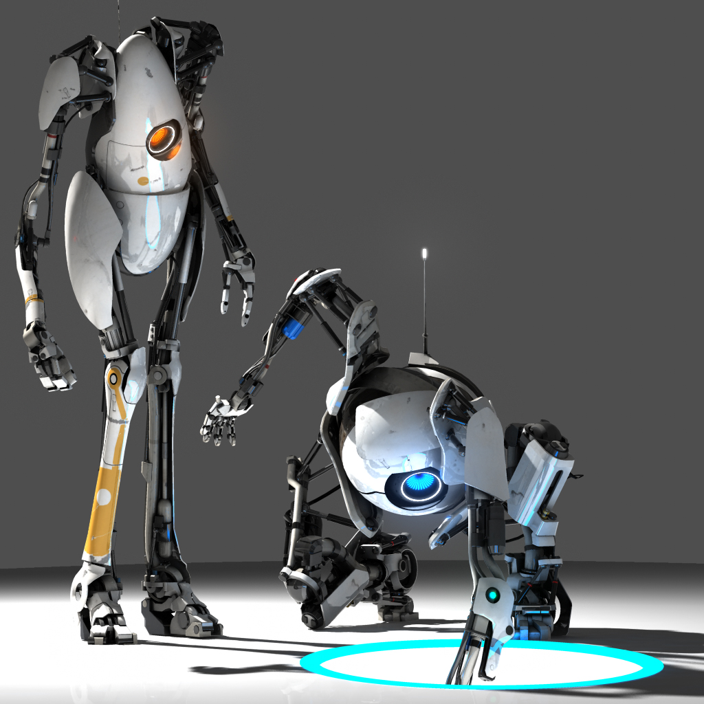 Portal 2 скины роботов фото 102